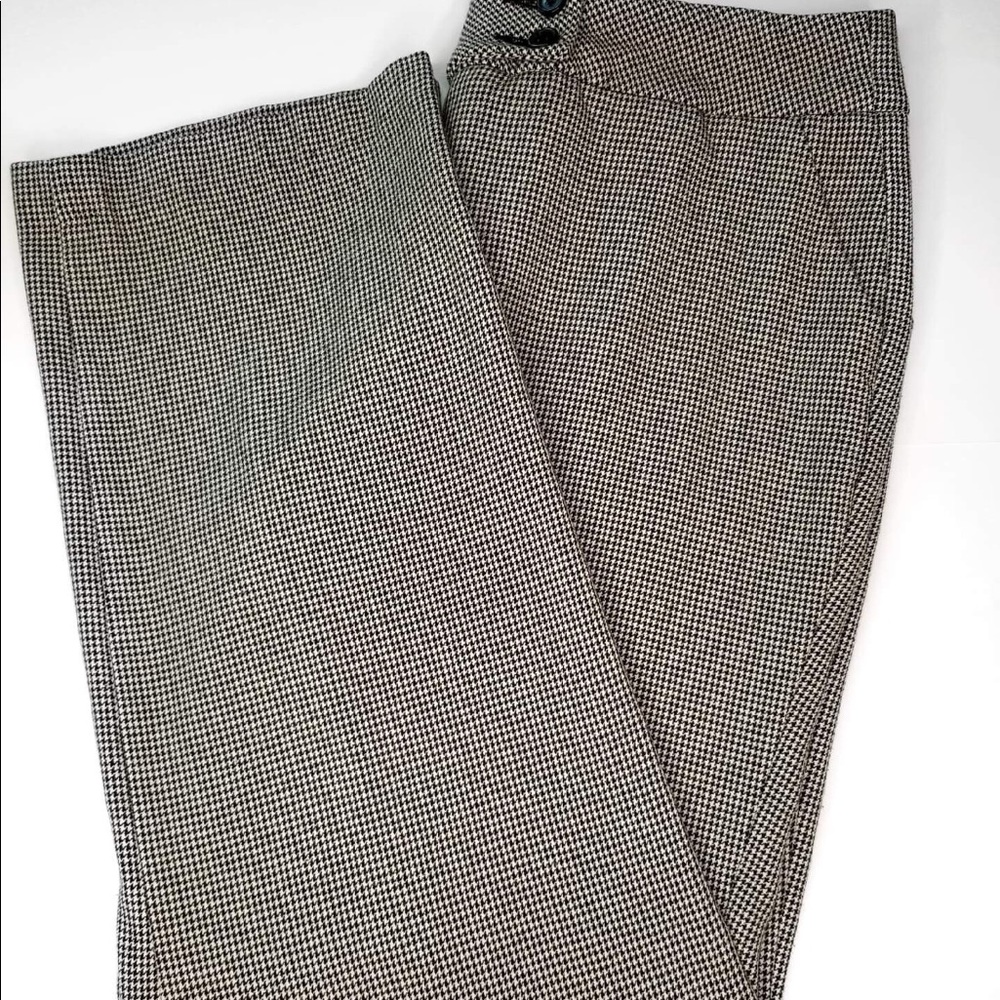 Investments Black/White/gray plaid 12 petite EUC